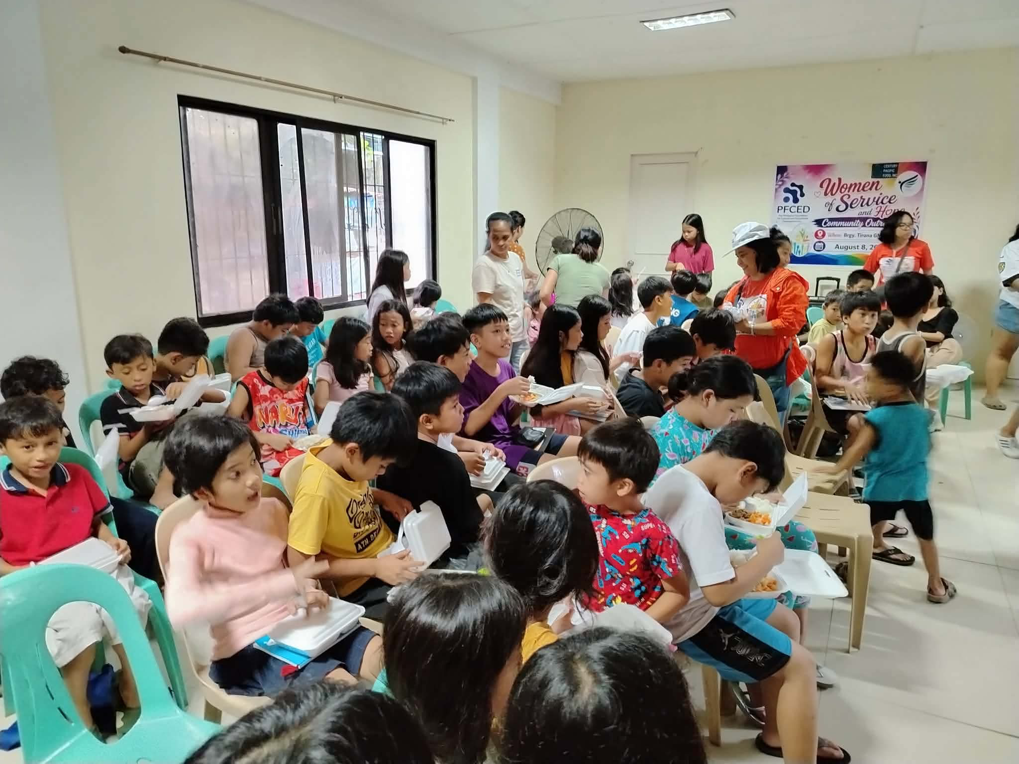 Women of Service and Hope Outreach in Brgy. Tirona